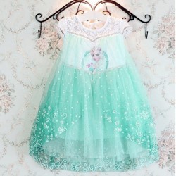 V429 - Váy elsa , nữ hoàng băng giá Flozen cho bé gái 13 - 26kg, 2.5 - 7t, size 100 - 150