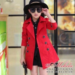 KG294 ÁO KHOÁC MĂNG TO ĐỎ CHO BÉ GÁI 6 TUỔI 20kg ĐẾN NGƯỜI LỚN(43kg 150cm), SZ 120,130,150