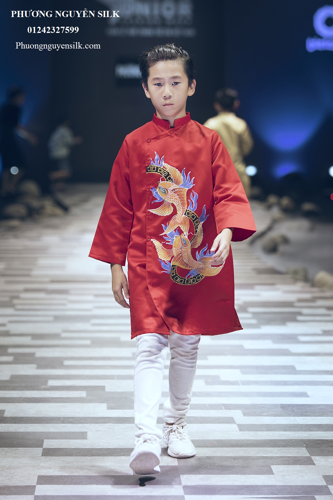 Áo dài trẻ em Phương Nguyễn Silk là một thương hiệu trẻ em lâu đời