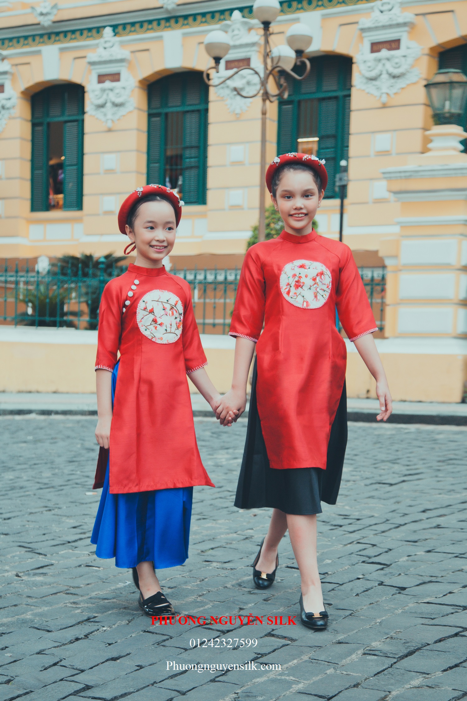 Áo dài trẻ em Phương Nguyễn Silk là một thương hiệu trẻ em lâu đời